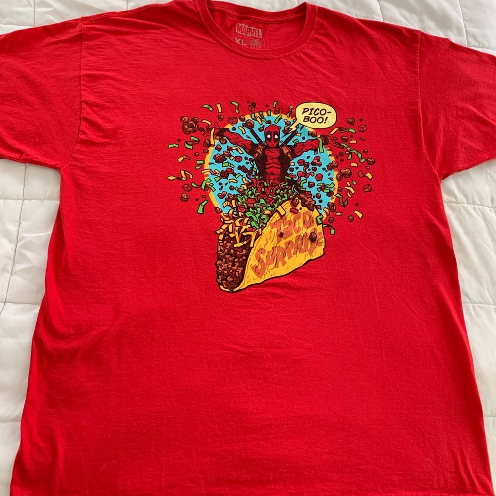 TACO SURPRISE MARVEL T SHIRT